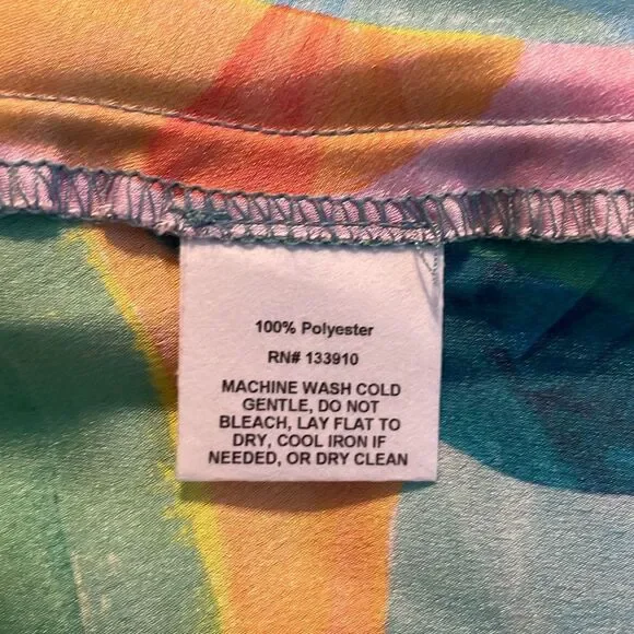 Show Me Your Mumu Jasmine Halter Mini Dress Burst Luxe Satin M - Picture 6 of 9